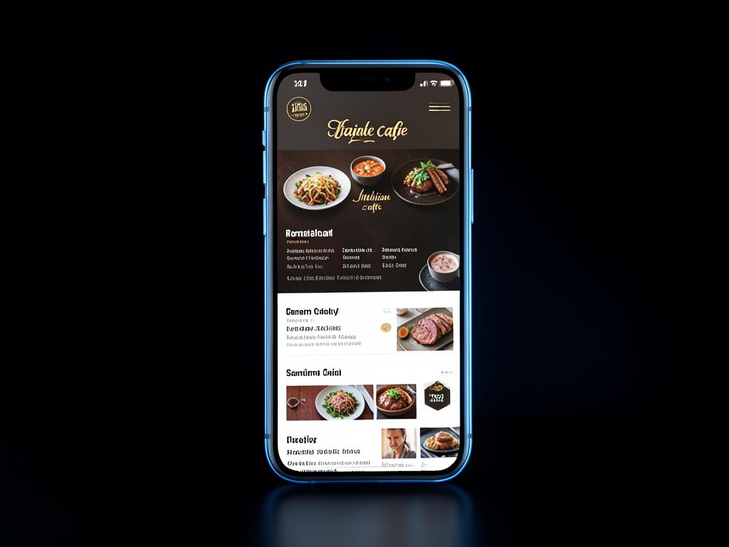 Cannoli Digital Menu website preview
