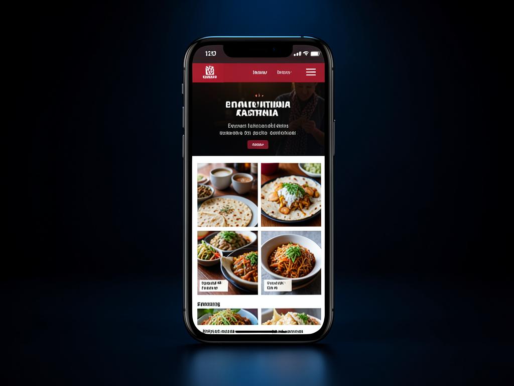 Habesha Restaurant Menu website preview